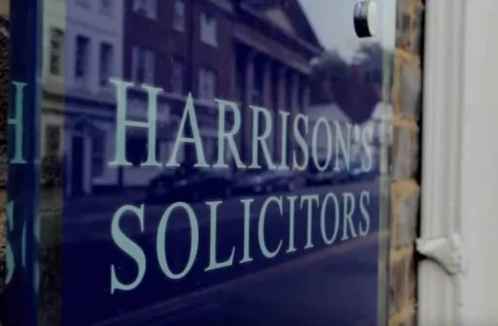 Harrison's Solicitors Shop Front